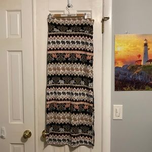 Rue 21 Elephant Double Slit Skirt